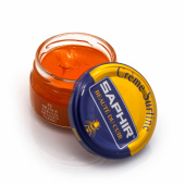 Крем для обуви оранжевый Saphir Creme Surfine