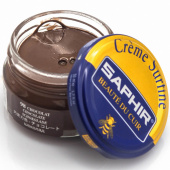 Крем для обуви шоколад Saphir Creme Surfine