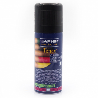 Аэрозоль-краситель для гладких кож Saphir Tenax